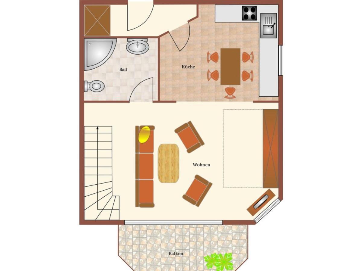 库克斯港Haus Duenenglueck, Whg 11公寓 外观 照片